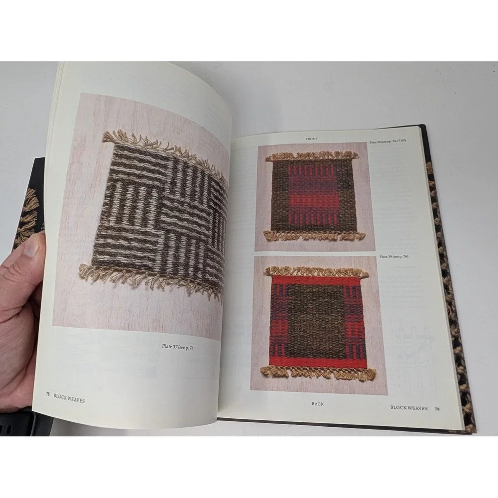 Vintage 1990 Rug Weaving Techniques Beyond The Basics Collingwood HC Textile Art